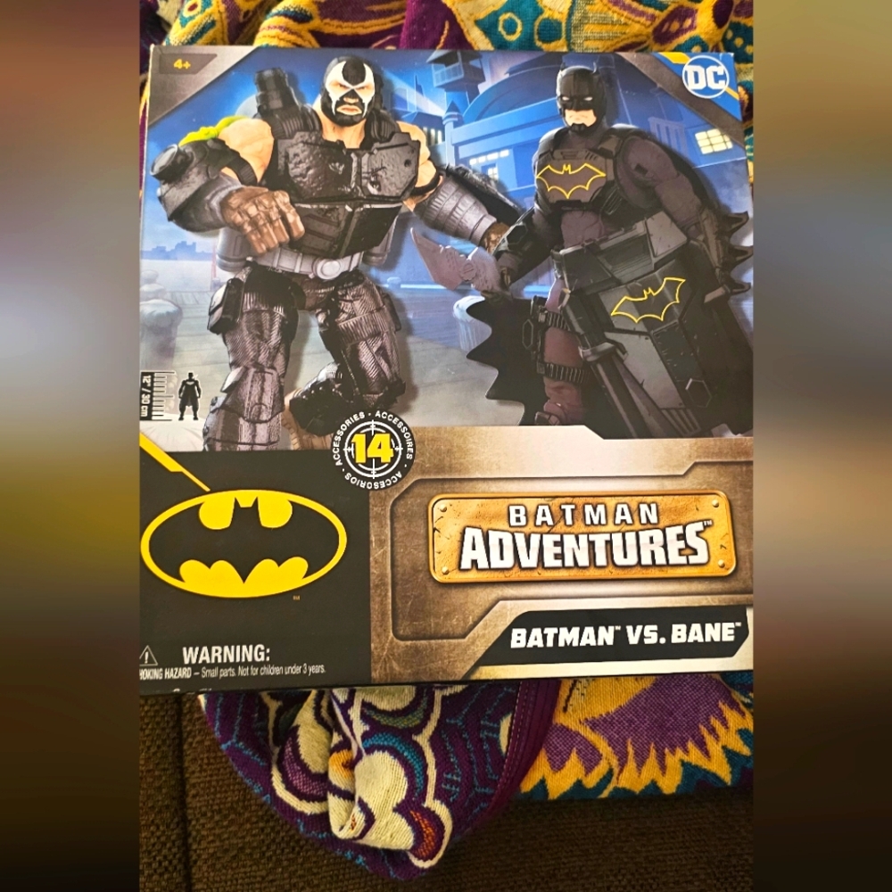 DC Comics Batman Adventures BATMAN VS. BANE Action Figure Set 2-Pack